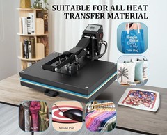 16″ x 24″ Clamshell Heat Press Machine for T-Shirt Sublimation Digital Transfer