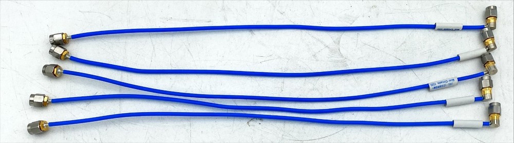 Lot of 5 Mini-Circuits 086-12SMRSM+ 12″ Hand Flex cable SMA DC-18GHz 50 Ohm F/S