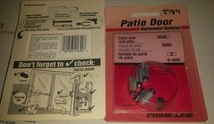 Prime-Line Patio Door Axle Pins D-1642 (2-.625″, 2-.710″, 2-.810″) NIP