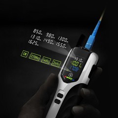Multifunction Optical Power Meter ‑50~+26dBm Fiber Optic Cable Tester Tool Kit