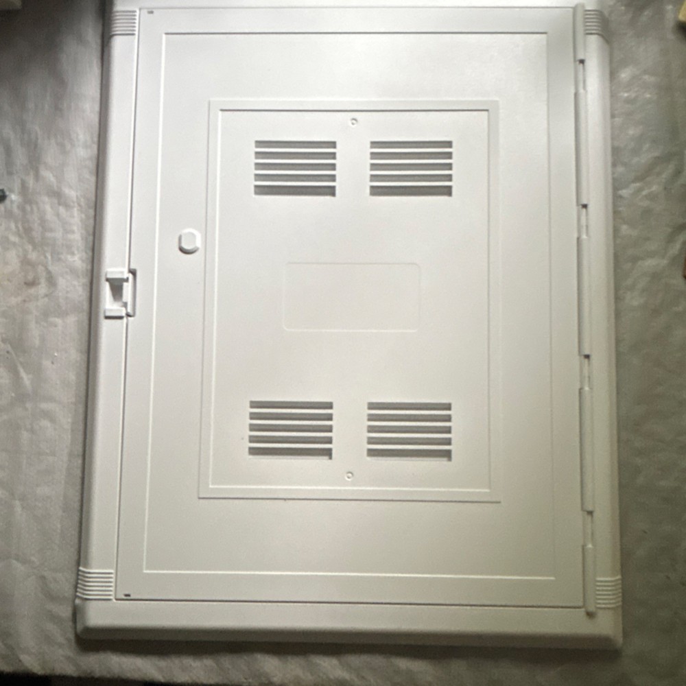 Primex P2100K Plastic Ventilated Media Panel Housing, White, MPN 125-1188