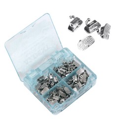 AZDENT Dental Orthodontic 1st/2nd Molar Buccal Tubes Roth/MBT 022/ 018 Bondable