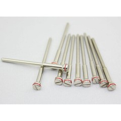 50x Dental Lab Polishing Shank Mandrel Drill Burs 2.35mm Rotary Tool Jewelry US