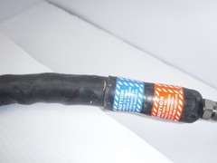 Technical Heaters Inc. Model No. 3′ Volts: 110 Phase: 1 Amps: 0.53