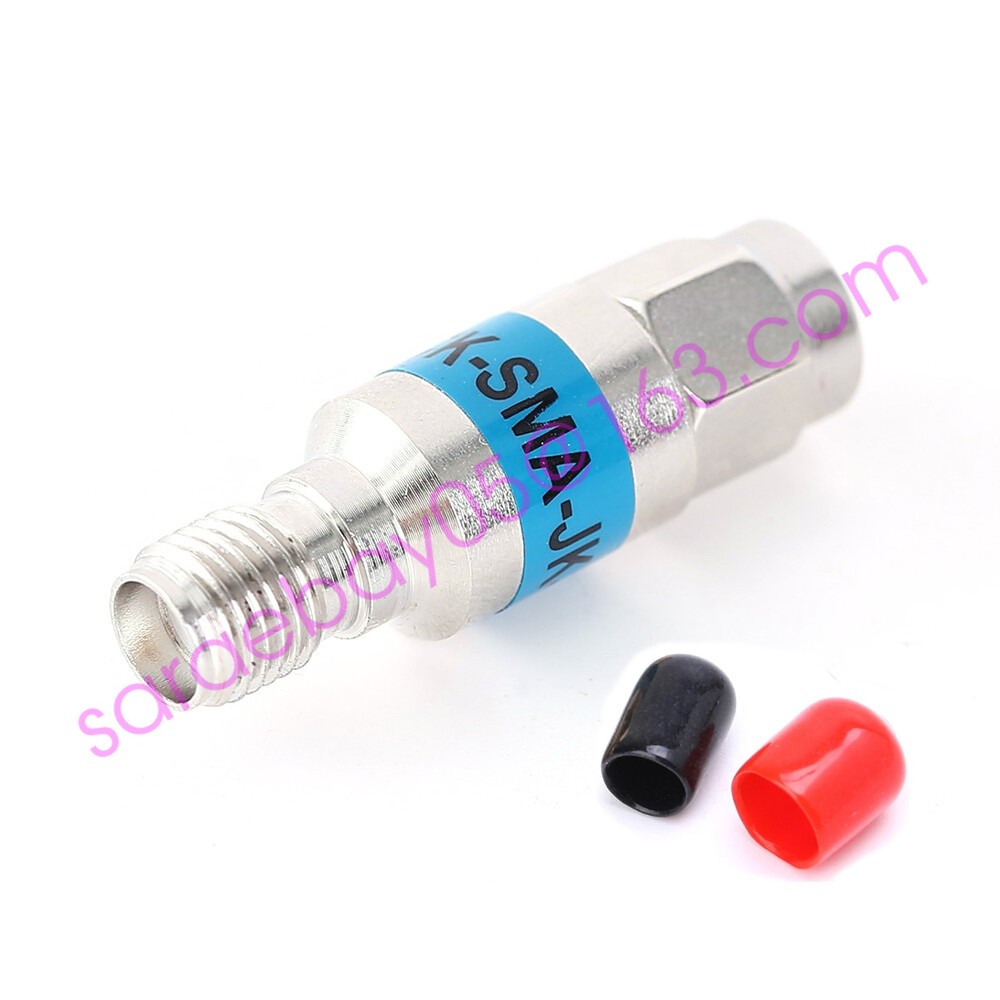 DC Block SMA – JK Male to Female Stainless Steel RF Coaxial 2W DC-6GHz 50 ohms