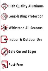 ALL DELIVERIES TO SIDE GATE RIGHT classic Aluminum Composite Sign