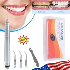 Dental Ultrasonic Air Perio Scaler Handpiece Hygienist Cavitron 4 Holes SANDENT