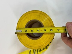 Body Guard 1400ft X 3″ Yellow Construction Obstruction Crime Scene CAUTION TAPE