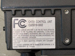 HARRIS MACOM CH-721 Control Head M5300/M7300 RADIOS CU23218-0002
