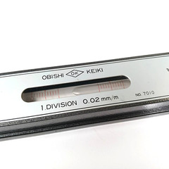 OBISHI KEIKI Precision Level 1DIV. 0.02mm/m No.7010 Machinist Tool JAPAN BA255T