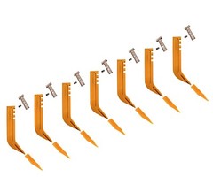 7 Scarifier Shank, Tip, & Keeper, Fits Most CAT & Some John Deere Motor Graders