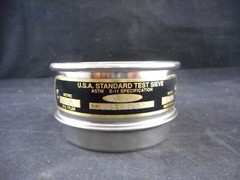 W.S. TYLER Stainless Steel Cloth 3” Test Sieves No.30 600um Half Height 1713 1PK