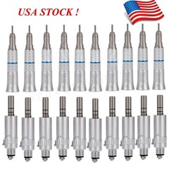 NSK Style Dental Straight Nose /Air Motor Low Slow Speed Handpiece E-type 4HOLES