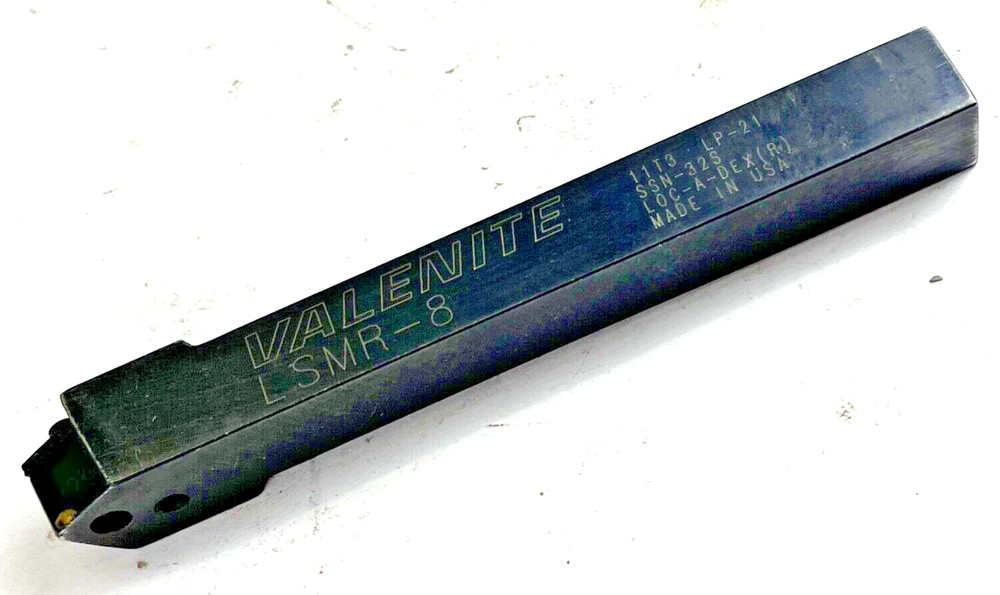 VALENITE LSMR-8 LATHE TURNING TOOL HOLDER 1/2 SQUARE SHANK