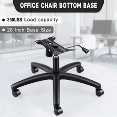 Office Chair Base Replacement 28″ Heavy Duty Swivel Chair with Wheels Casters