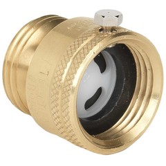 Homewerks VACBFPZ4B 0.75 in. Brass Male Hose Thread Vacuum 3/4 Inch.,