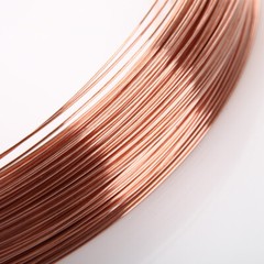 1KG Copper Wire Round Solid Bare 0.2mm/0.3mm/0.4mm/0.5mm-5mm Craft Florist Wire