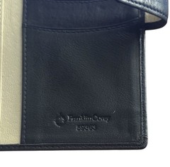 Franklin Covey Anna Pocket Snap Binder Blue Nappa Leather 6X3.5 Planner #59363