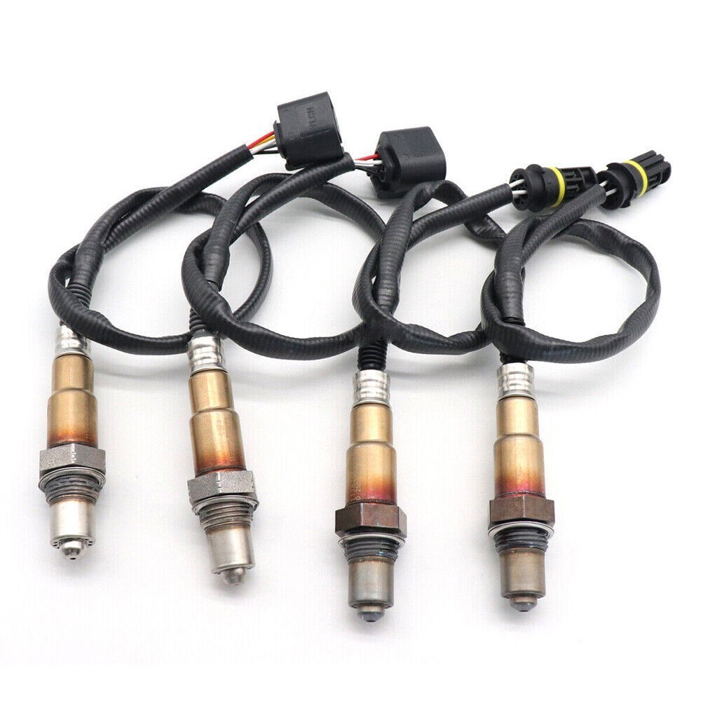 Set of 4 Up+Downstream Oxygen Sensor For BMW 550i 650i 750i Alpina B7 X5 X6 4.4L