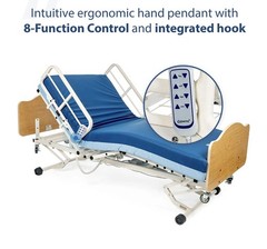 Joerns UltraCare XT Fully Electric Hospital Bed Family Medicine Cardiology