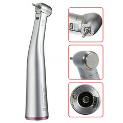 NSK Ti-MAX X95L Type Dental 1:5 LED Fiber Optic Contra Angle Handpiece Red Ring