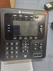 Motorola MCD5000 Desktop Deskset Controller F2380A w B1952B Speaker