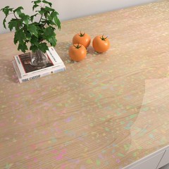 Paper Peel and Stick Clear Holographic Self Adhesive Laminating Sheets Waterp…