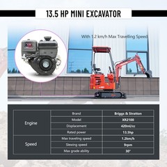 200mm Trenching Narrow Bucket Attachment for Mini Excavator Digger Free Shipping