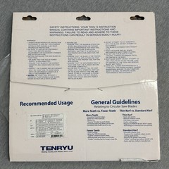 Tenryu AC-355100DN 14″ Carbide Tipped Saw Blade ( 100 Tooth TCG Grind – 1″ Arbor