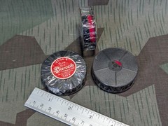 East German Black / Red Typewriter Ribbon Barock 1950s 1960s Retro NOS AS-IS x 1