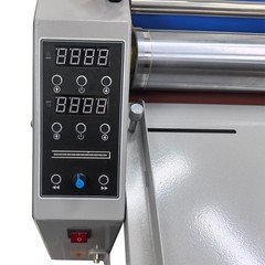 13″ 330mm 110V Laminator with 2 Knives Steel Roller Hot Cold Laminating Machine