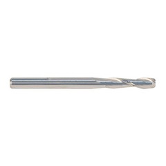RUSHMORE USA 102980 6.00mm Size, 19.00mm LOC, 2 Flute, Solid Carbide 2 Flute Fin