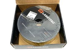 LabelTac LT101HP Pro Model High Perf. 10 Year Vinyl Label 1″ x 150′ /Roll Yellow