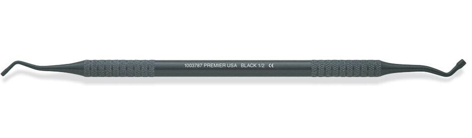 Premier Dental CMI Black 1/2 Plastic Filling Instrument Anodized Aluminum
