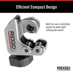 RIDGID 1/4 in. to 1-1/8 in. 101 Close Quarters Copper, Aluminum, Brass