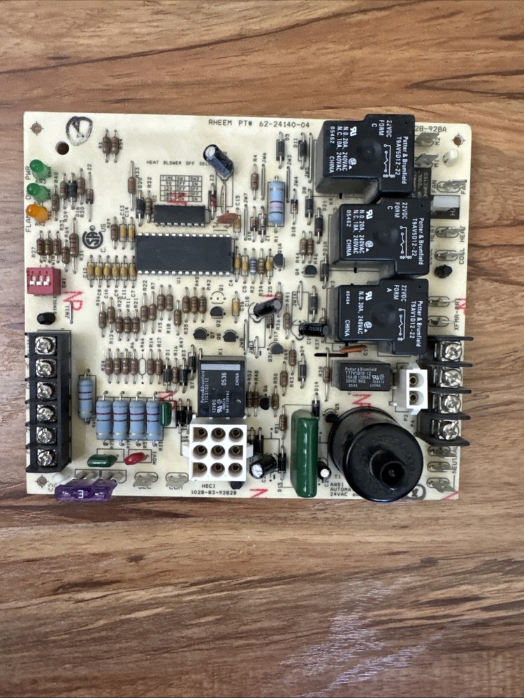 Rheem Ruud Weather King 1012-920B Furnace Fan Control Circuit Board 62-24084-02