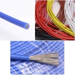 30AWG-14AWG UL3239 Insulated Electronic Cable Copper Wire Flexible Soft Silicone