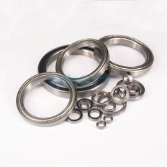 Inner Dia 3mm To 50mm Gcr15 ABEC1/ABEC3 Thin-wall Deep Groove Ball Bearings