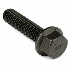 BULK BOX! 5/8″-11×3″ Coarse Grade 8 Hex Flange Screw Black Phosphate & Oil 90pcs