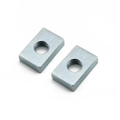 100pcs Square Nuts M5 M6 M8 Rectangular GB39 Thin Carbon Steel Nut M6x11x8x4