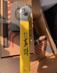 APOLLO VALVES 93-108-01 2-PIECE UNIBODY BALL VALVE NEW IN BOX