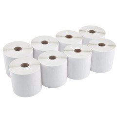 450/Roll 4×6 Direct Thermal Shipping Postage Labels Zebra ZP450 505 2844 Eltron