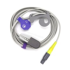 Adult Veterinary Ear Clip SPO2/PR Probe Fit For CONTEC Pulse Oximeter CMS60D,US
