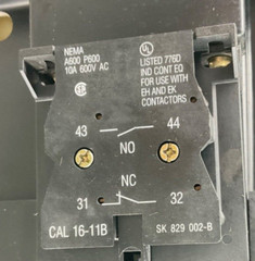ABB EH800 CONTACTOR 1000 A 1000V 3P 3PH 110/120V 50/60Hz COIL