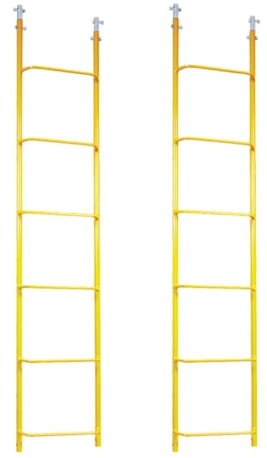 Qty (2) Acro 11601 – 6′ Steel Chicken Roof Ladder – Roofing Equipment
