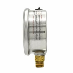 Stainless Steel Glycerin Filled 0-10000 PSI Gauge 2.5″ Face 1/4 NPT Bottom Mount