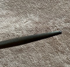 Vintage Williams USA spud Superrench #1908 iron worker Alloy 1 1/4″ Rat Tail