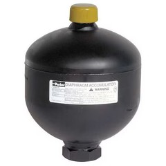 Parker Ad007b25t9a1 Diaphragm Accumulator, 5 Cu. In., 3600 Psi