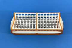 Simport Scientific Tube Rack Holds 84 Tubes Assorted Colors Total of 7 Racks