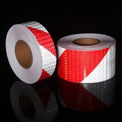 Conspicuity Tape DOT-C2 Approved Reflective Trailer Red White 5” 10’’x15’ 1 Roll